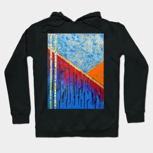 Pollution - Original Abstract Painting Hoodie